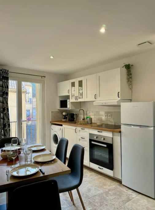 Appartement Lumineux Avec Terrasses 勒吕克 外观 照片