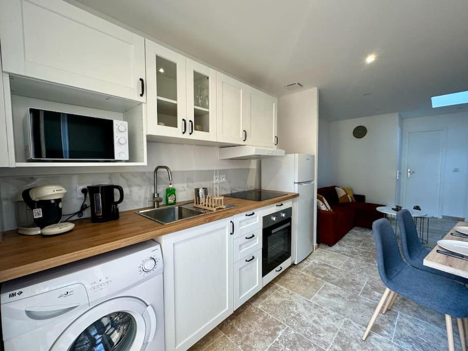Appartement Lumineux Avec Terrasses 勒吕克 外观 照片