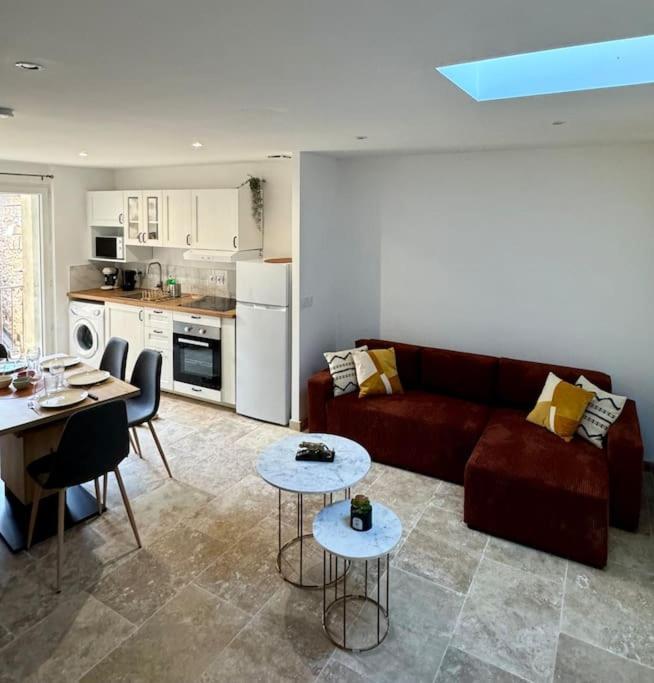 Appartement Lumineux Avec Terrasses 勒吕克 外观 照片